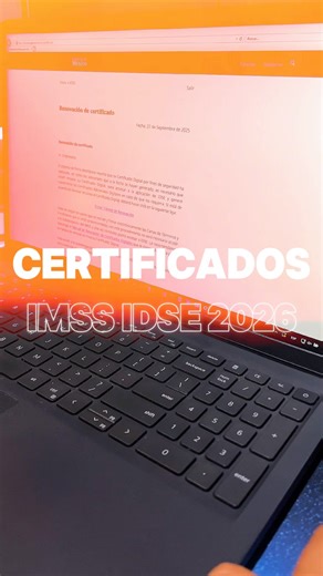Renovación de certificados IMSS IDSE y configuración de equipo.#IMSS #IDSE #2026 #contadoresmexico