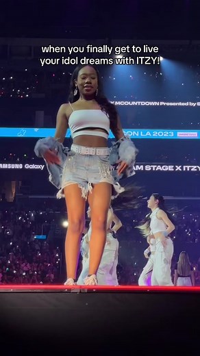 I still cant believe i got to dance on the same stage as ITZY! Such a dream come true! #kcon #kconusa #itzy #kconla2023 #kpop #kpopdance #dreamstage #kcondreamstage