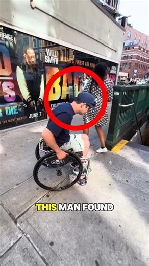 The man who solved New York's transportation problem! 🤯🗽♿🧐