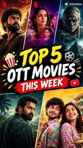Top 5 OTT Movies This Week 🔥 | New OTT Releases 2026 #shorts #sanjwalyt