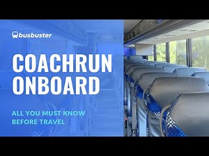 CoachRun Bus: Onboard Amenities