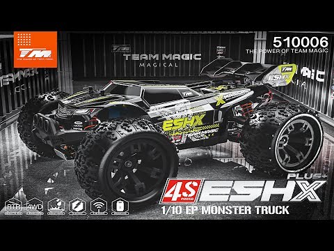 Team Magic E5HX+ 4S Monster Truggy-Brushless【Official】