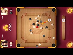 Online carrom board game | Carrom pool | कैरम बोर्ड गेम डाउनलोड | Carrom pool android gameplay