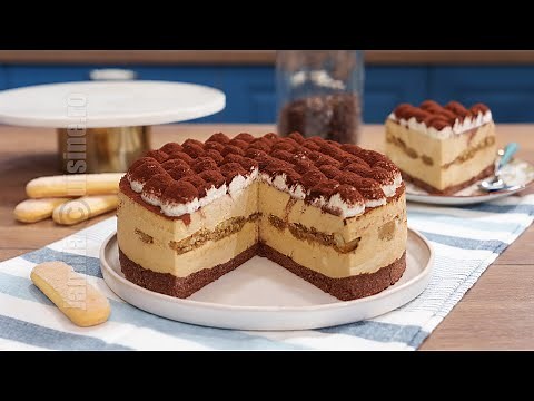 Cheesecake tiramisu, o reteta minunata fara coacere | JamilaCuisine