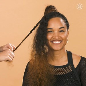 1M views · 3.2K reactions | This bun is braided high to the sky❣️ Isn't her smile infectious?! | Refinery29 | Facebook