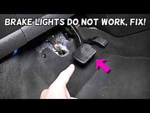 THIS IS WHY BRAKE LIGHTS DO NOT WORK ON FORD C-MAX, STOP LIGHTS NOT WORKING