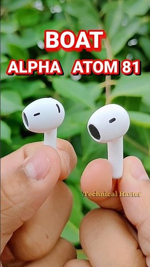 Boat Alpha vs Boat Airdopes 81 : Best Half In Earbuds ₹999🔥#viral #tws