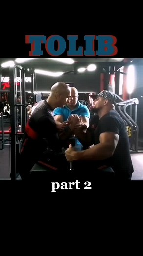 Arm Wrestling Match: Tolib vs. Challenger in 2022
