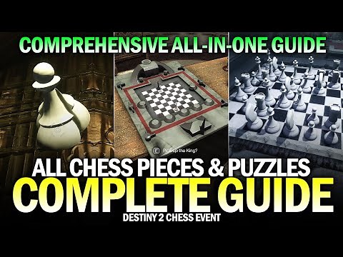Complete Chess Event All In One Guide - All Piece Locations, All Puzzles & Solutions [Destiny 2]