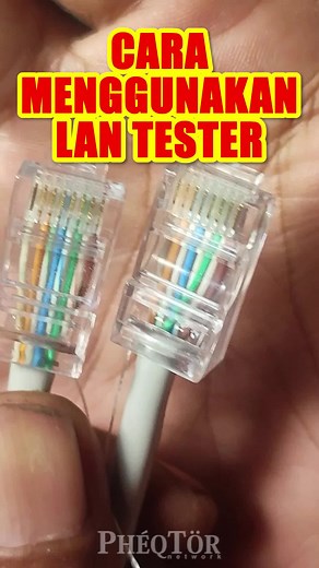 Cara Menggunakan LAN Tester yang Efektif