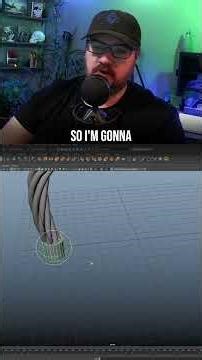 How I make complex cables with ease in Maya #maya #3d #3dart #tutorial #art