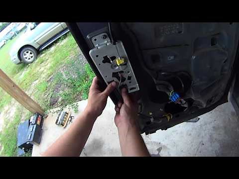 How to repair stuck rear doors on Extended-cab 04-08 Ford F-150