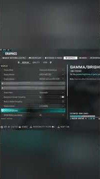 Best Color Settings For *NEW* MW4 Warzone 🎨 #cod #warzone #modernwarfare4 #mw4 #shorts