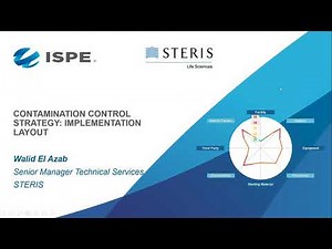 STERIS Workshop: Annex 1 draft, Contamination Control Strategy, an Implementation Approach