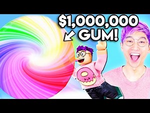 Can You CHEW $1,000,000 BUBBLE GUM In This Funny ROBLOX GAME!? (BUBBLE GUM SIMULATOR)