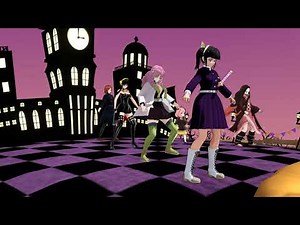 【鬼滅のMMD×MMD呪術廻戦×MMDスパファミ】禰豆子、カナヲちゃん、しのぶさん、蜜璃ちゃん、釘崎野薔薇、アーニャ、ヨルでU.S.A.
