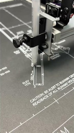 Drawing KOUN Airport with a Pen Plotter | Oklahoma Aviation Art