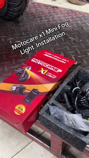 Motocare x1 Mini Fog Light Installation Guide