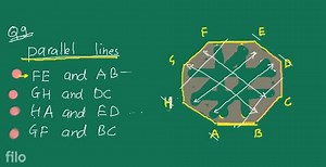 in a plane l \| m and n your answer. e. In the figure name the ... | Filo