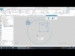 NX Tutorial|Task Environment Sketch Command| Part 03 | Urdu/Hindi