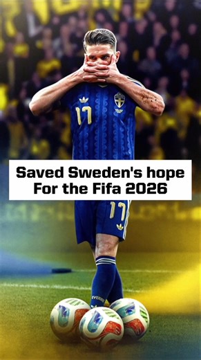 Victor Gyökores Just Helped Sweden to qualify for FIFA Playoffs 👀😳