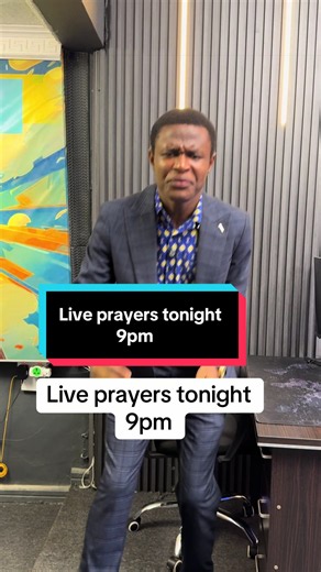 Join Our Live Prayers Tonight at 9 PM