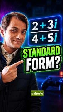 Complex Numbers Division: (2+3i)/(4+5i) Step-by-Step