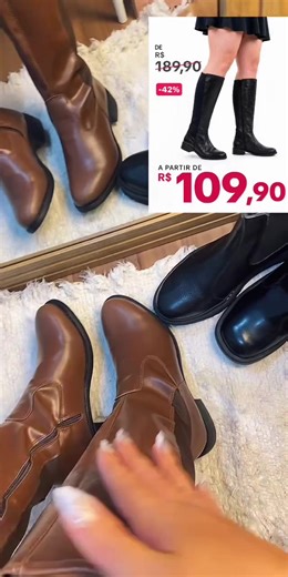 Bota feminina montaria cano alto: como escolher e combinar