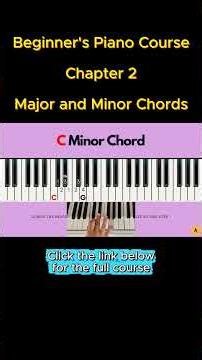 (Part 3) Beginner's Piano Course: Day 2 - Major and Minor Chords | EASY Lessons for Beginner's
