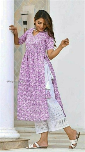 Side dori designs Kurtis🎀✨ #fashion #kurtidesign #explore #trending #viral #dress #shorts #dailywear