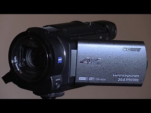 Sony FDR-AX33 4K Ultra HD Camera