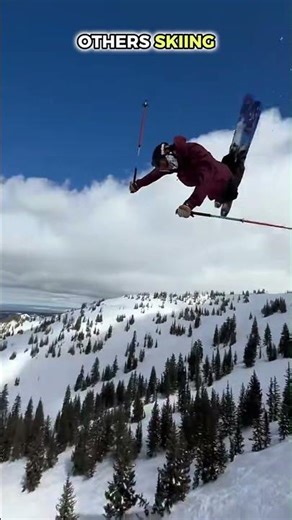 Normal skill VS king of skiing