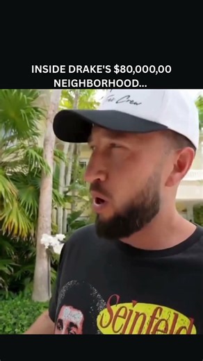 Inside Drake’s $80,000,000 Neighborhood! 😱 #Drake #Bahamas #shorts