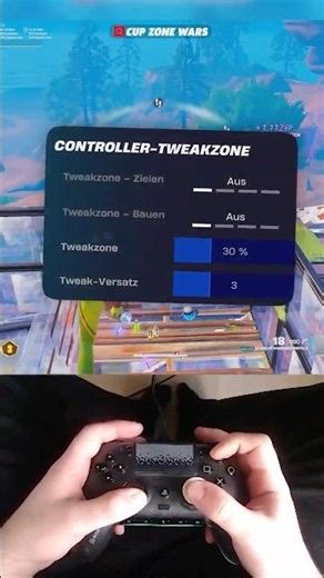 Tweak Zone auf Controller richtig nutzen in Fortnite! 🎮