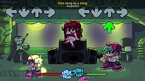Test song as a song Mod for Friday Night Funkin' | FNF Mods