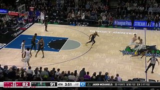 Dunk by Jaden McDaniels