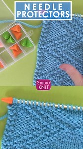 59K views · 147 reactions | Adding these little stitch stoppers helps prevent knitting mistakes by keeping stitches securely on your needles. FIND IN MY AMAZON SHOP https://www.amazon.com/shop/studioknit (As an Amazon Associate I earn from qualifying purchases.) | Studio Knit | Facebook