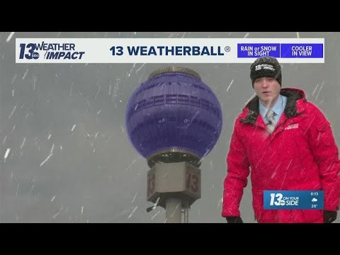 13 ON YOUR SIDE Forecast: Lake-Effect Snow, Chilly Tuesday Ahead
