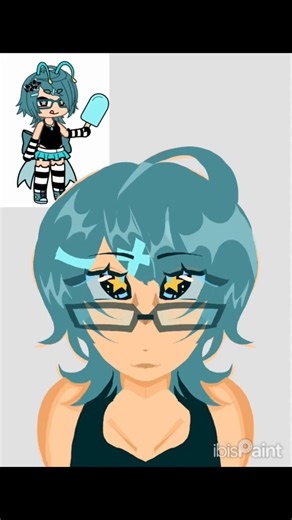 new oc speedpaint ig.#digitalart #art#aliencore