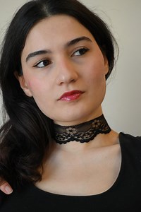 Thin Black Lace Choker • Gothic Vampire Necklace • Edwardian Lace Collar • Whimsigoth Jewelry • 90s Black Choker • Gothic Wedding Gift - Etsy