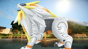 Minecraft Solgaleo Build Schematic - 3D model by inostupid
