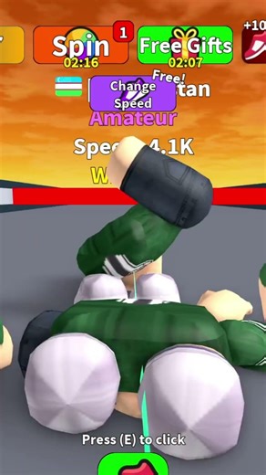 Speed Clicker Run Roblox #5 #roblox #basonroblox robloxtrend