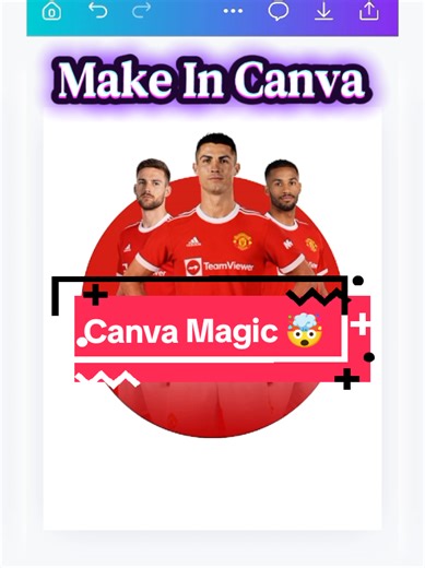 Canva Football Design Tutorial: Pro Circular Team Look