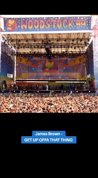 James Brown Get Up Offa That Thing Live 1999 at Woodstock 99