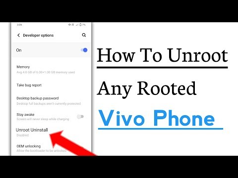 How To Unroot Any Rooted Vivo Phone