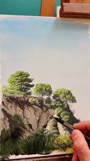 Last step of one of my paintings