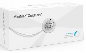 Cateter Medtronic Quick Set Cânula 9mm Tubo 60cm caixa com 10 unidades MMT-397A - DiabetesFarma