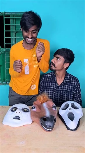 The Ultimate Mask Challenge - You Won't Believe the Ending! 😃😧 #funny #whowillbemylifepartnerta