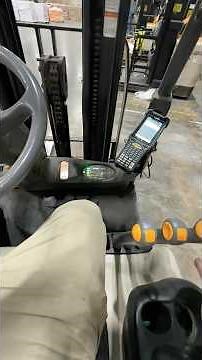 Forklift training, procedures for a Crown sit-down forklift #foryou #fyp