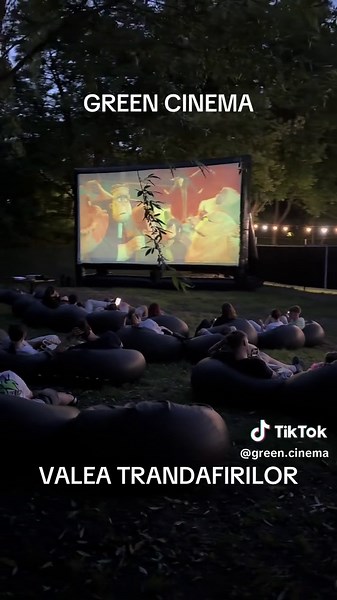 GREEN CINEMA - Cinema în aer liber🥳